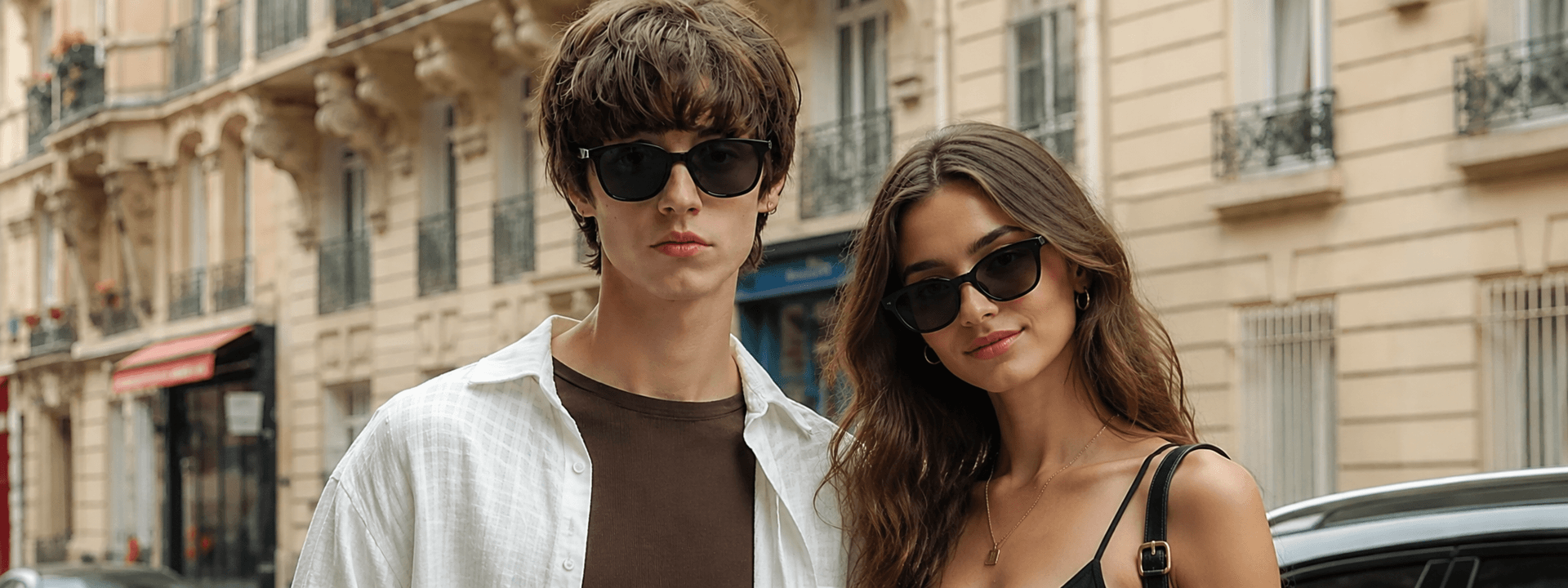 Sunglasses banner
